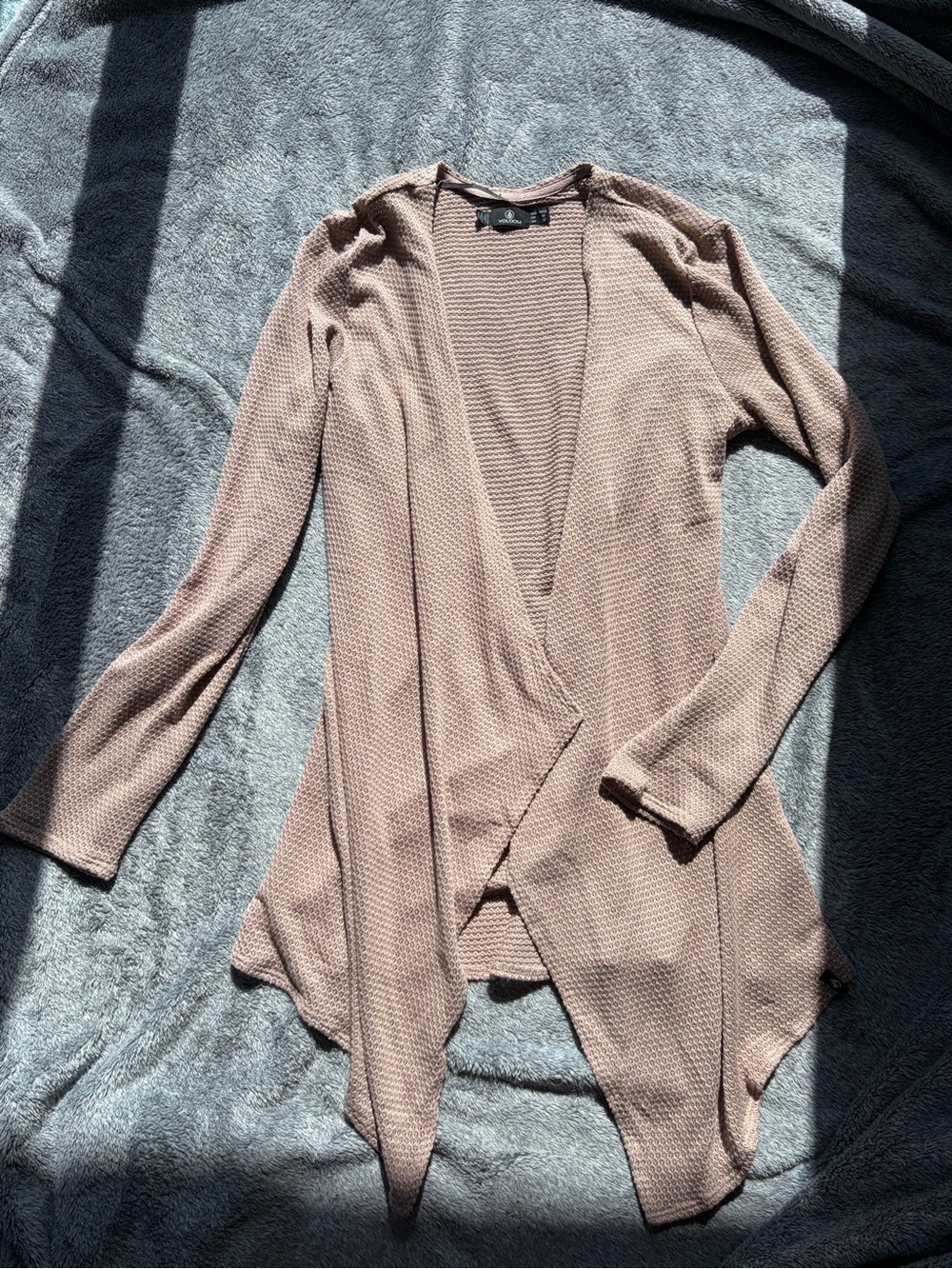 Volcom Dusty Rose Open-Front Women's Cardigan, Fairy Cut